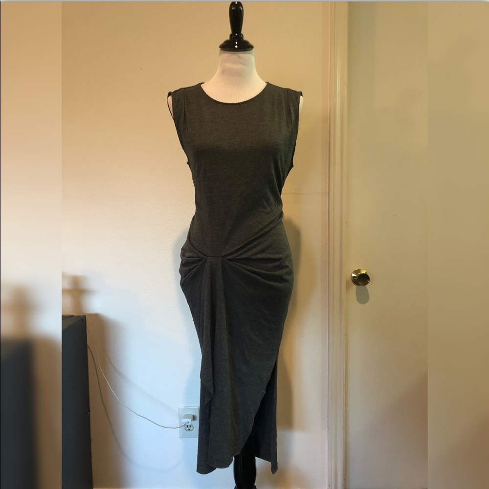 Slinky Grey Dress